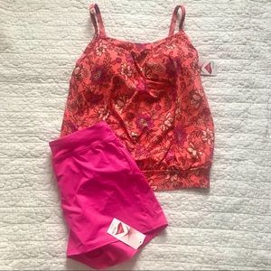 Lands End Two Piece Swim Size 6 Petite